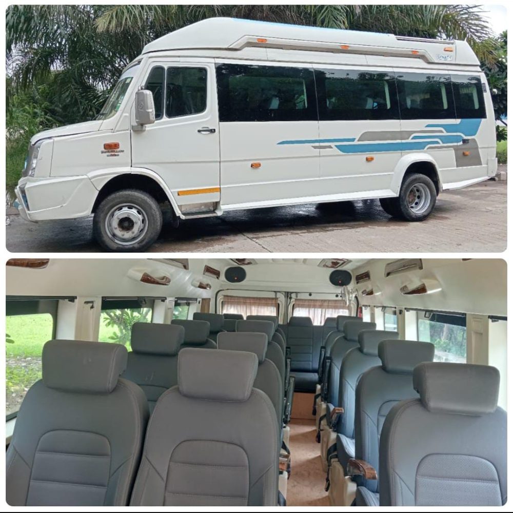 20+ TEMPO TRAVELLER explore wide range of cabs